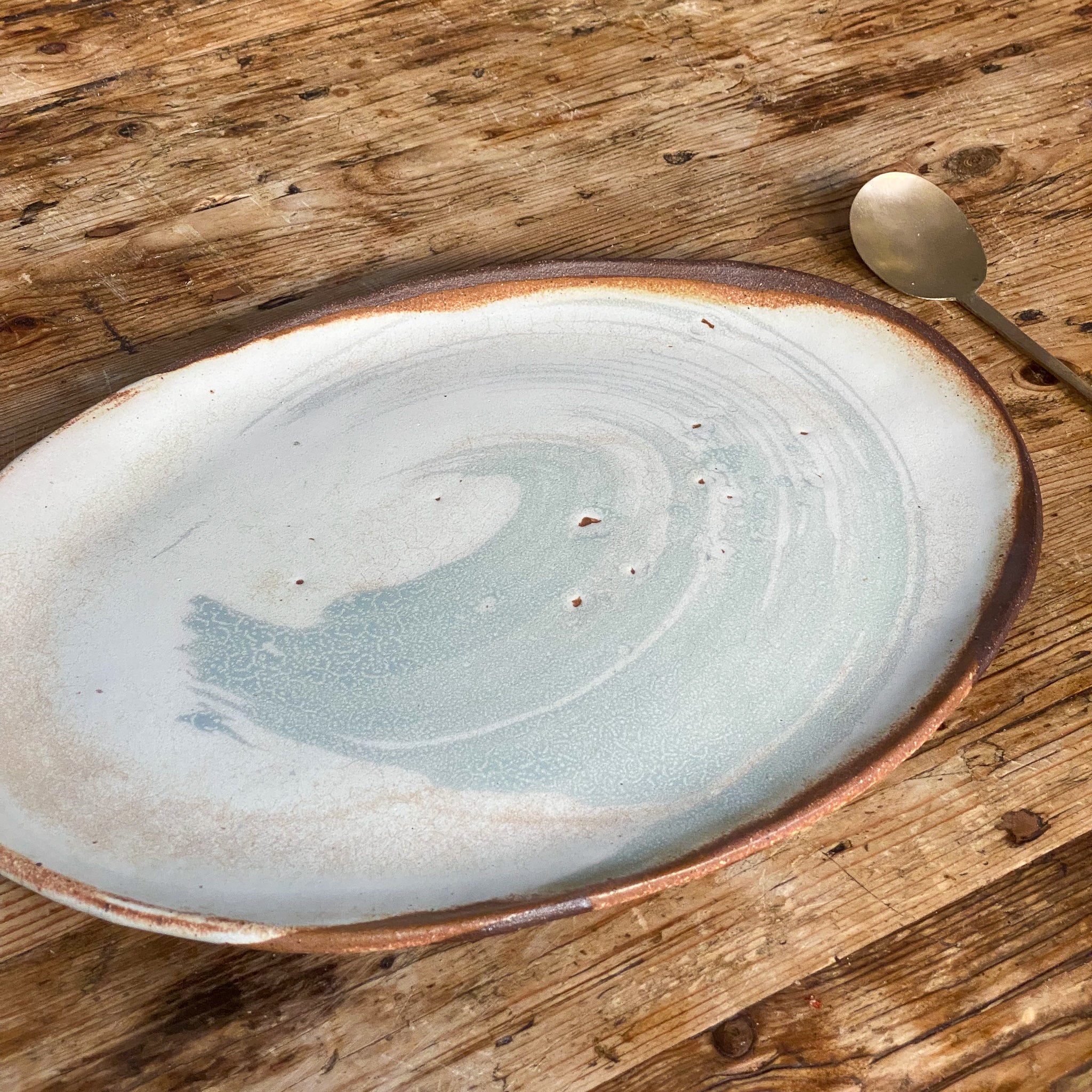 wave serving dish