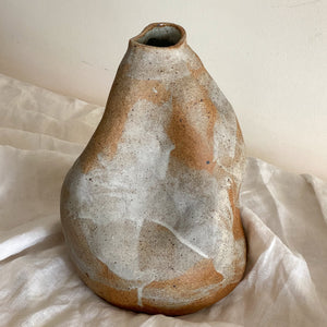 smooth stone vase